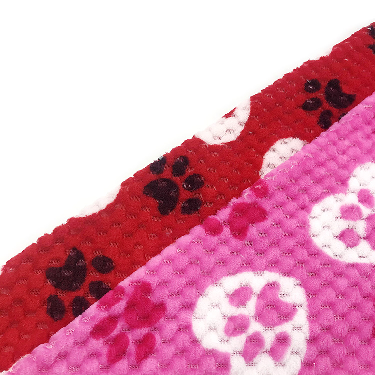 Pineapple Coral Fleece Fabric 