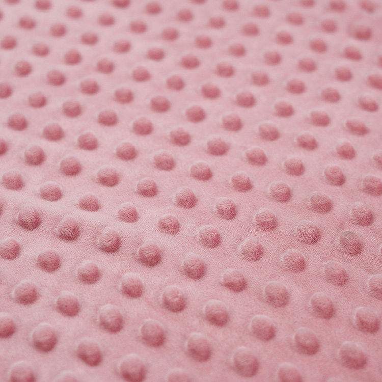  Plain Dimple Minky Dot Fabric