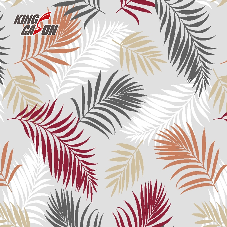 Kingcason Super Soft Plant Print Flannel Fleece Fabric5