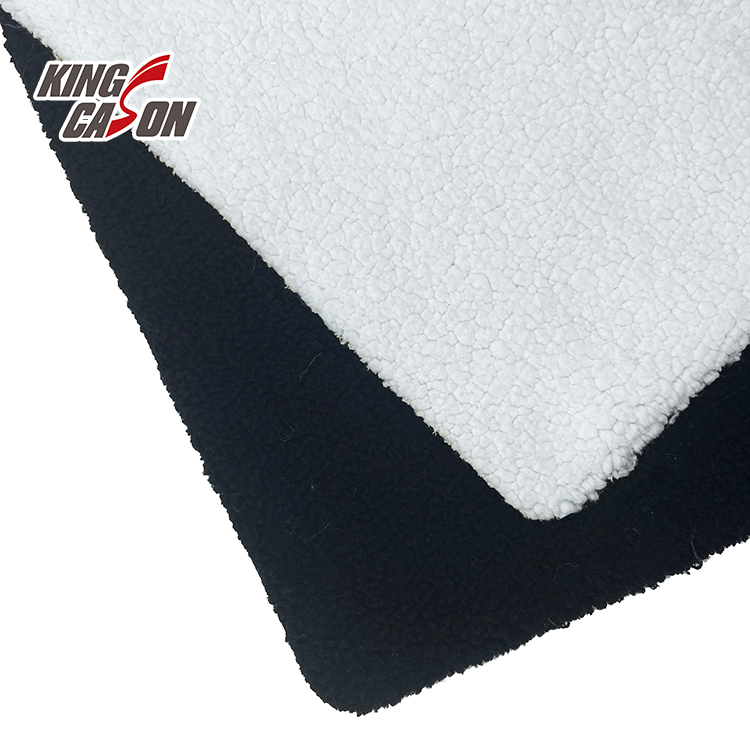 Solid Color Polyester Flannel Fleece Fabric 4