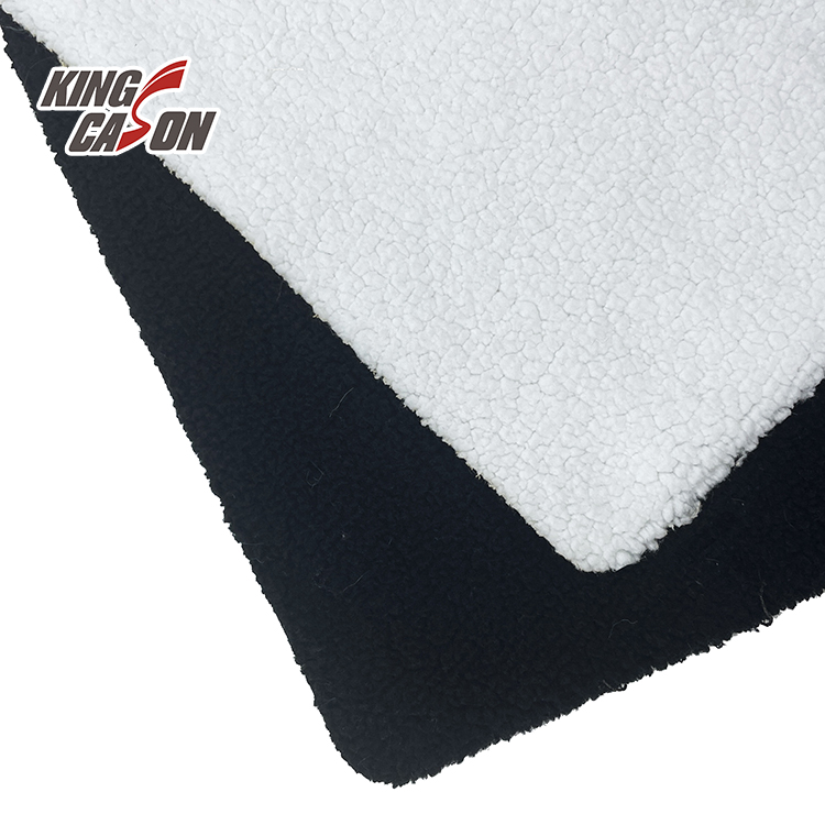 Solid Color Polyester Flannel Fleece Fabric 5