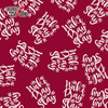 Kingcason Super Soft Letter Print Flannel Fleece Fabric2