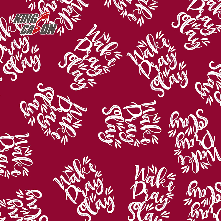 Kingcason Super Soft Letter Print Flannel Fleece Fabric6