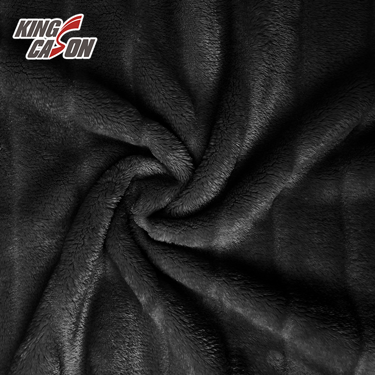 Solid Color Polyester Flannel Fleece Fabric 