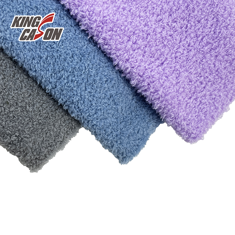 Solid Color Polyester Flannel Fleece Fabric1