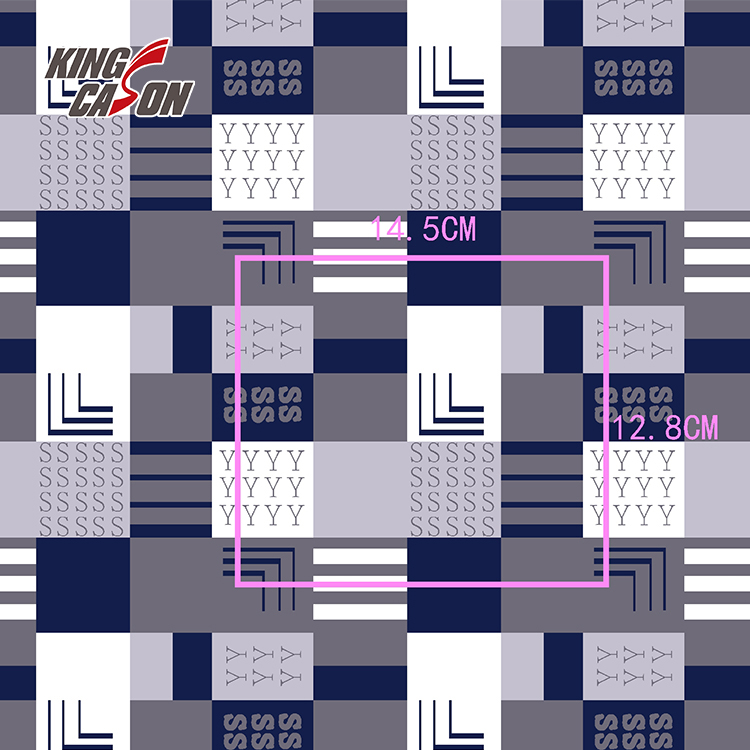 Kingcason Super Soft Letter Print Flannel Fleece Fabric1