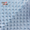 Solid Color Blue Minky Dot Fleece Fabric