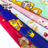 Anti-wrinkle Weft knitting Solid Color Polyester Flannel Fleece Fabric