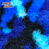 Long Pile Tye Dye Polyester Sherpa Fleece Fabric1 