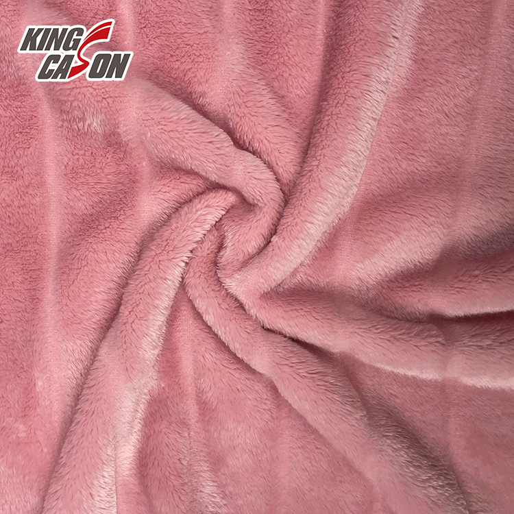 100%Polyester Flannel Fleece Fabric 