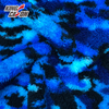 Long Pile Tye Dye Polyester Sherpa Fleece Fabric 